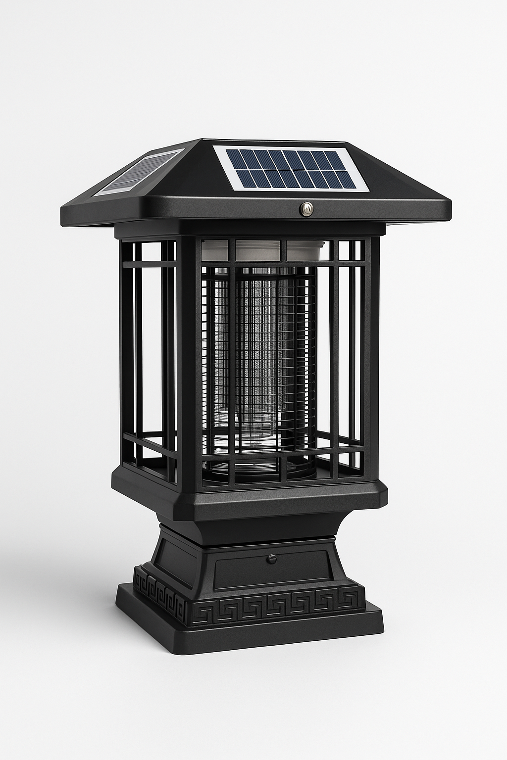 Lampe anti-moustique solaire à poser