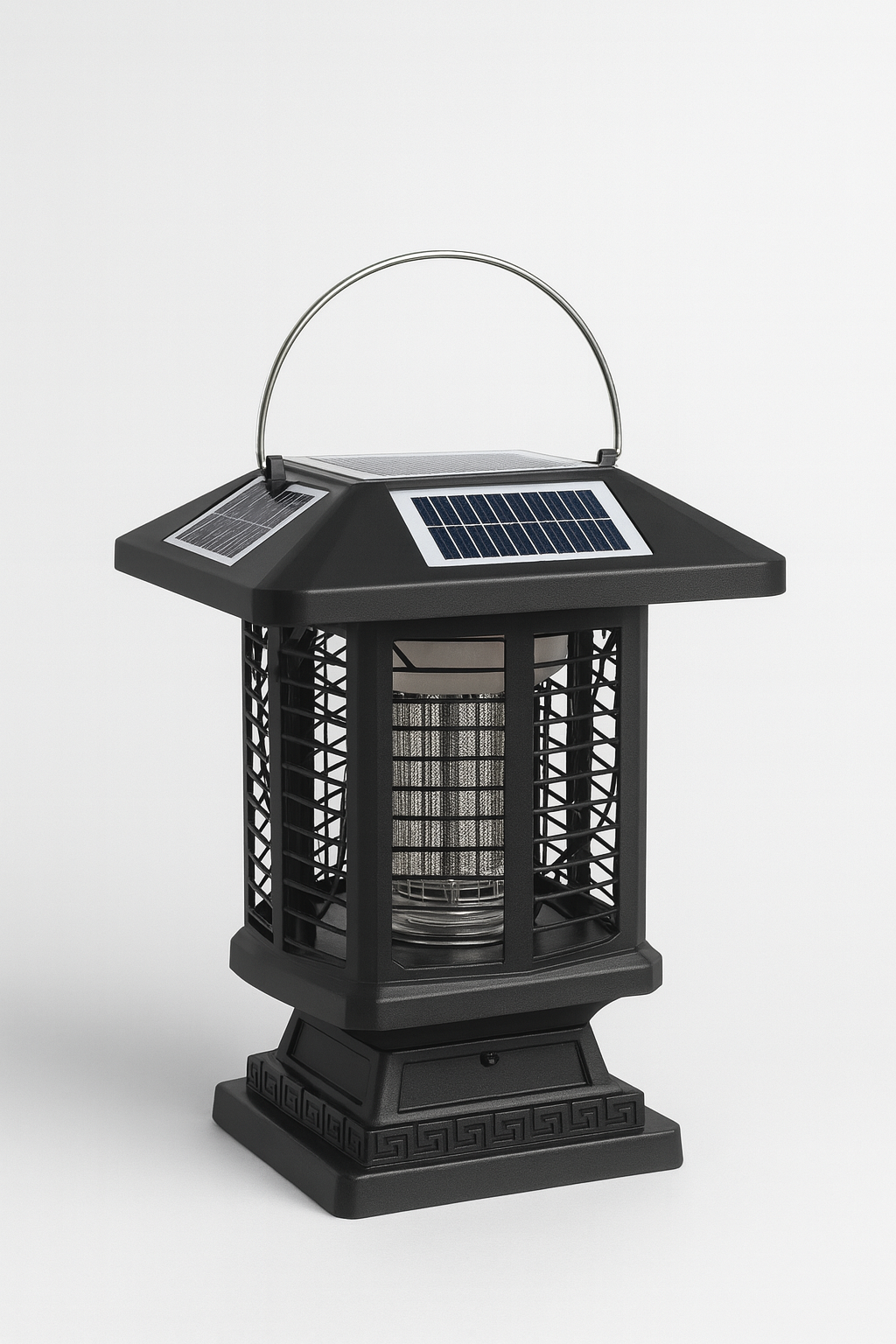 Lampe anti-moustique solaire mobile