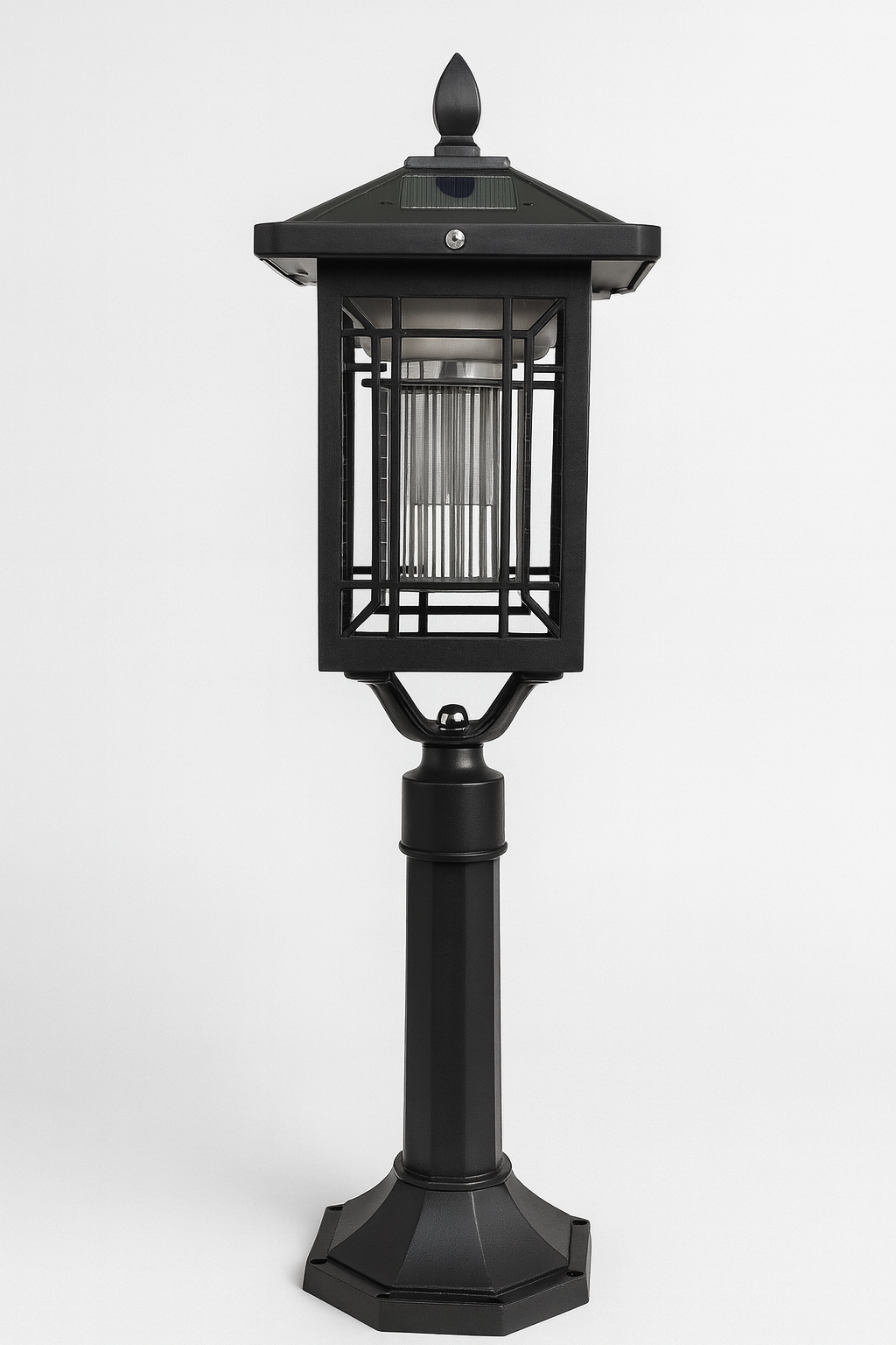 Lampe anti-moustique solaire sur pied